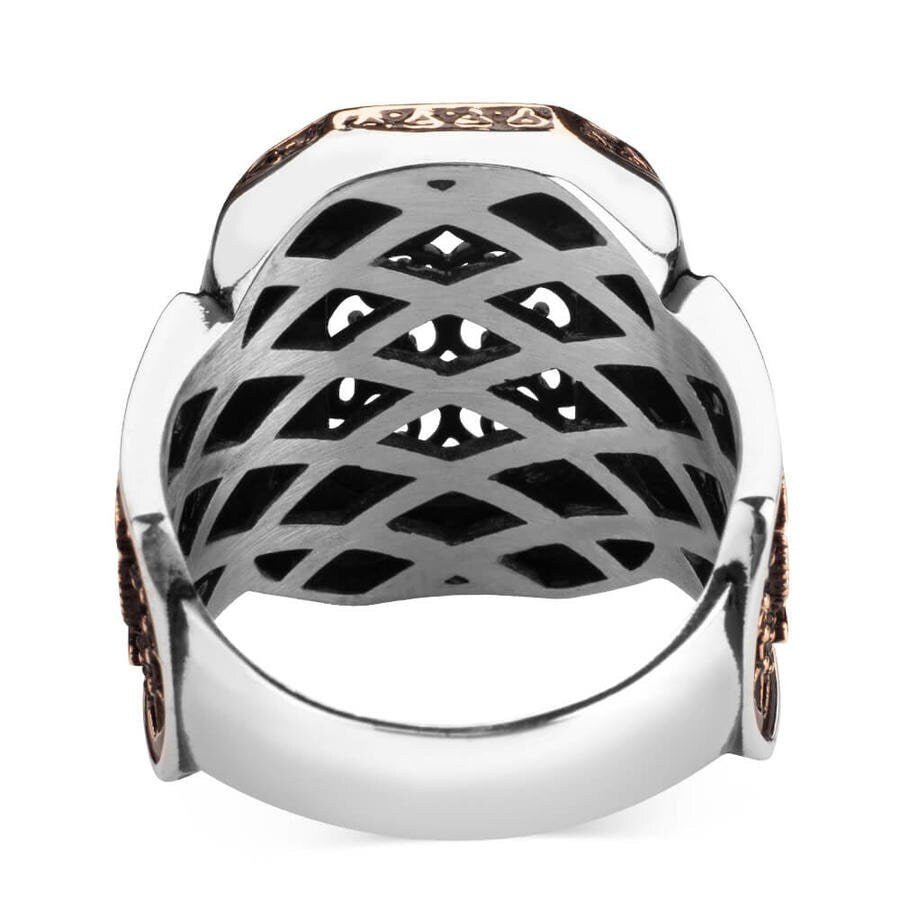 Alparslan Buyuk Selcuklu Great Eagle Ring | Personalized Great Seljuk 925 Sterling Silver Ring Inspired by Uyanis TV Series - Turkish TV Series