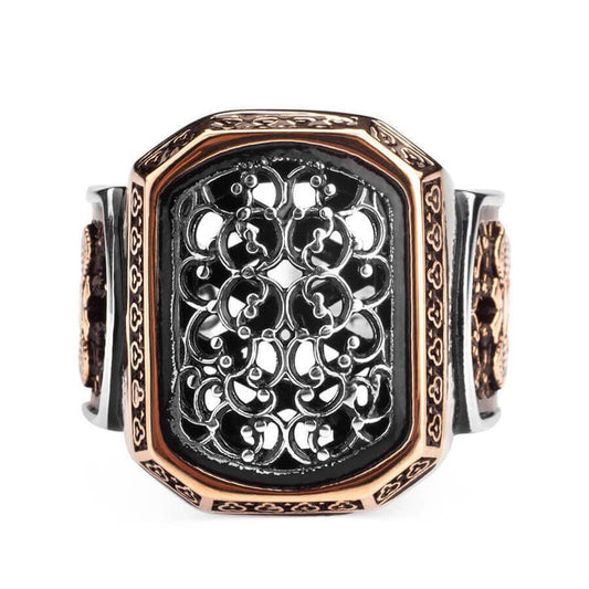 Alparslan Buyuk Selcuklu Great Eagle Ring | Personalized Great Seljuk 925 Sterling Silver Ring Inspired by Uyanis TV Series - Turkish TV Series