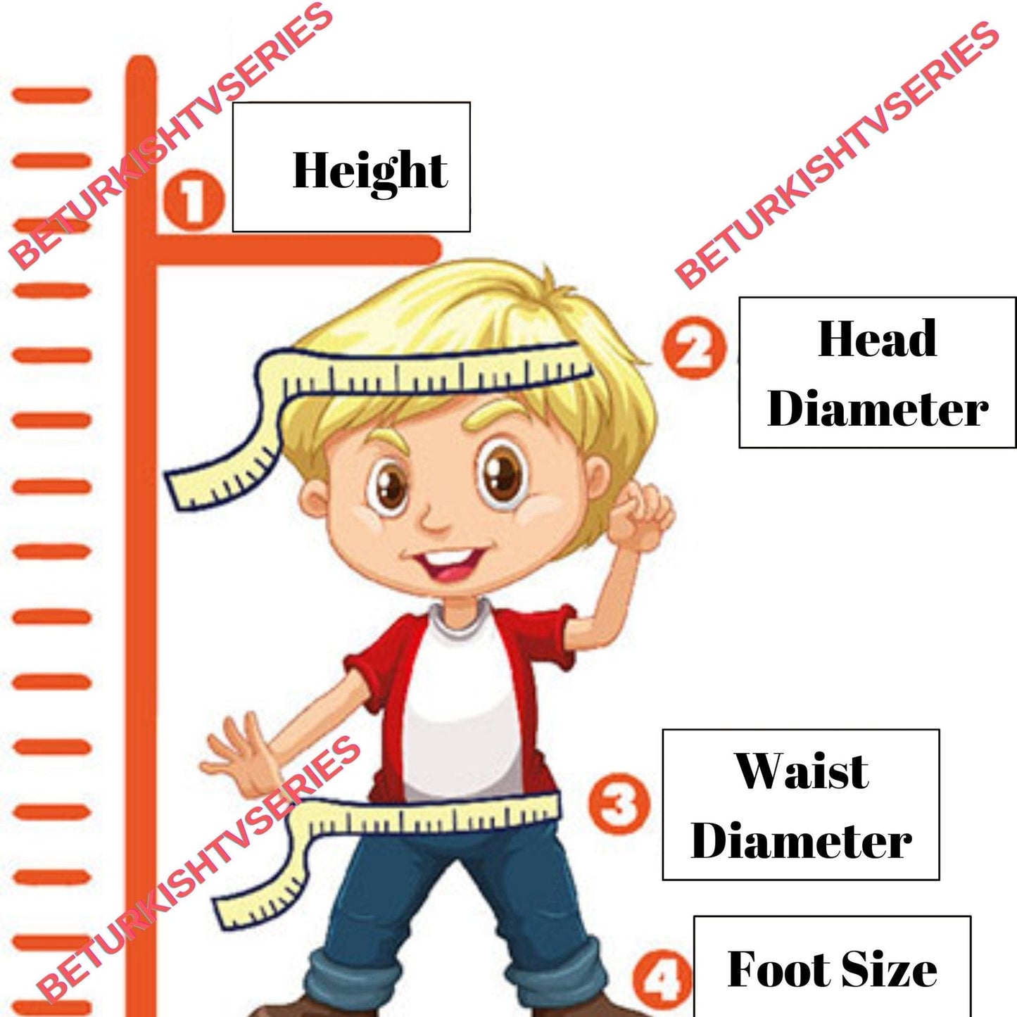 Bamsi Alp Children's Baby Costume | Kids Dirilis ERTUGRUL Ghazi Costume with Bamsi Belt Included | Complete Set of 8 - Turkish TV Series