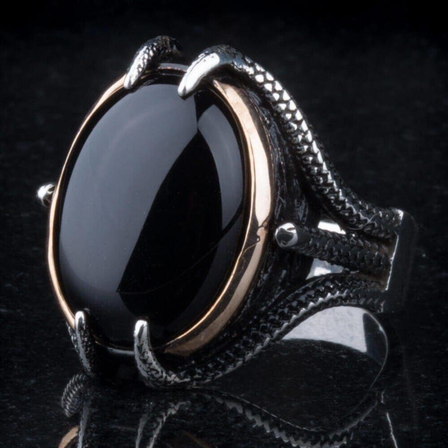 Cukur Yucel 925 Sterling Silver Handmade Ring | Licensed Turkish TV Series | Personalized Gift for Men - Turkish TV Series