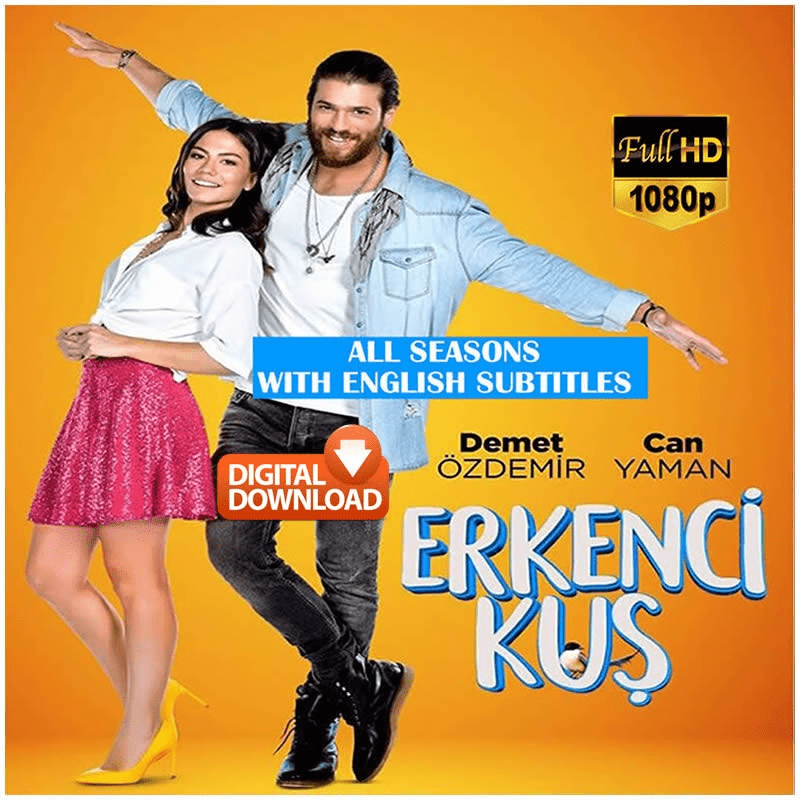 Digital Download Erkenci Kus (Early Bird - Daydreamer) with English Subtitles - Complete Series - 51 Episodes - Full HD - Ad - Free - Turkish TV Series