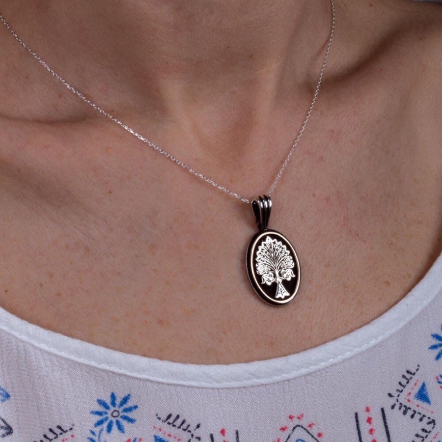 İlbilge Hatun Tree of Life Necklace for Women Historical Symbol for Womens, Turkish Series High Quality Necklace - Turkish TV Series