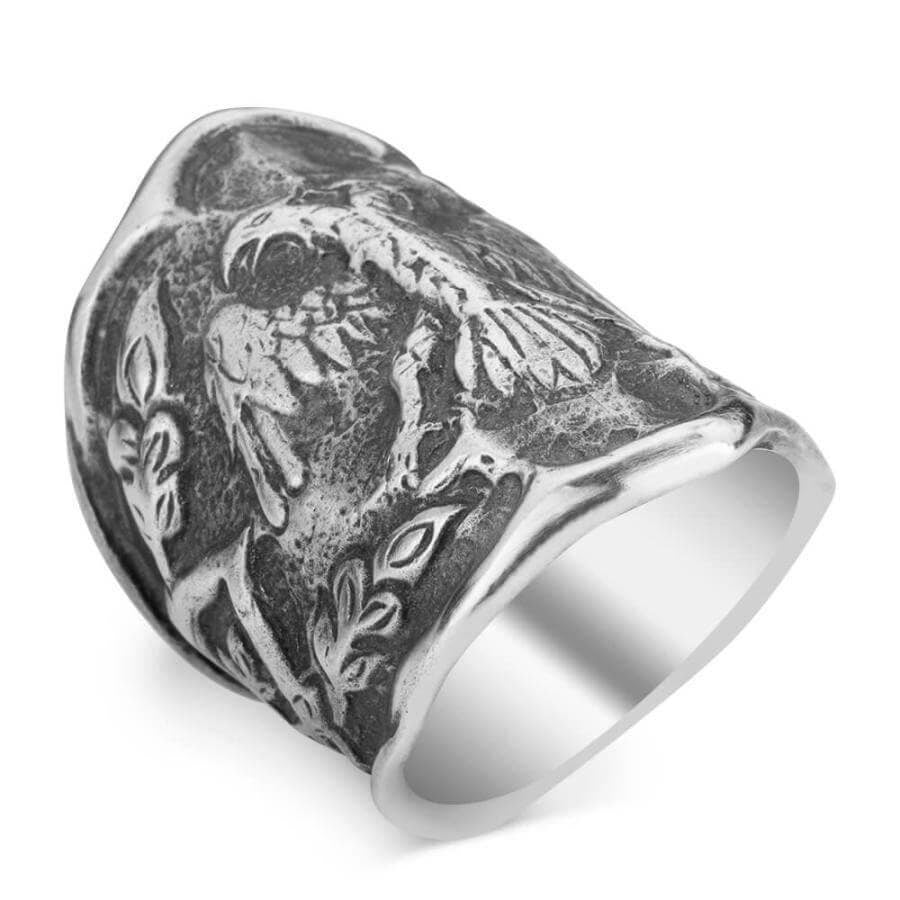 Original Dirilis Ertugrul Zihgir, Licensed Ertugrul Thumb Ring, Handmade 925 Sterling Silver Ertugrul Zihgir / Model 4 - Turkish TV Series