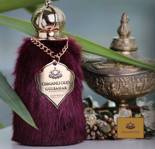 Osmanli Oud Gulbahar Perfume for Women, 100 ml Original Magnificent Century Product "The Rose Spring" Perfume - Turkish TV Series