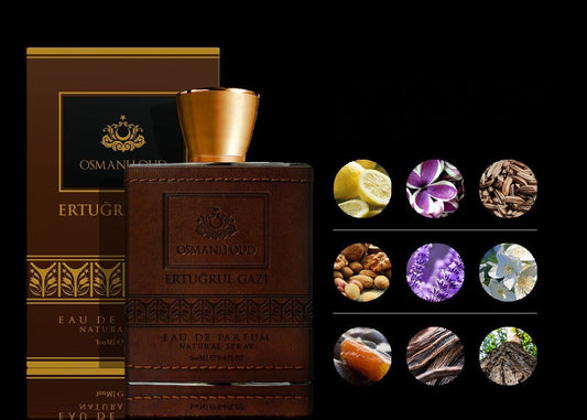 Osmanli Oud Original Ertugrul Gazi Perfume for Men - Dirilis Ertugrul Licensed Ertugrul Perfume EDP 100 ml - Ressurection Ertugrul Licensed Product - Turkish TV Series