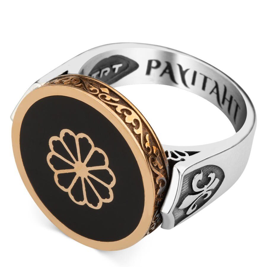 Payitaht Abdulhamid Series 925 Sterling Silver Rothschild Ring, Abdul Hamid Turkish TV Series Gift for Him - Turkish TV Series