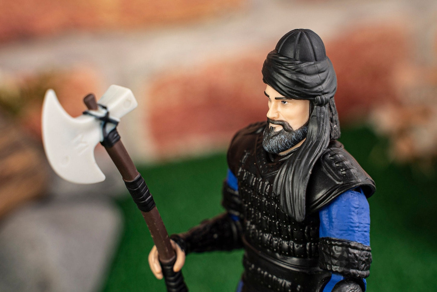 Set of 3 Dirilis Ertugrul Ghazi Toy Turgut Bey Bamsi Alp Action Figure - Ressurection TV Series Inspired Gift - Turkish TV Series