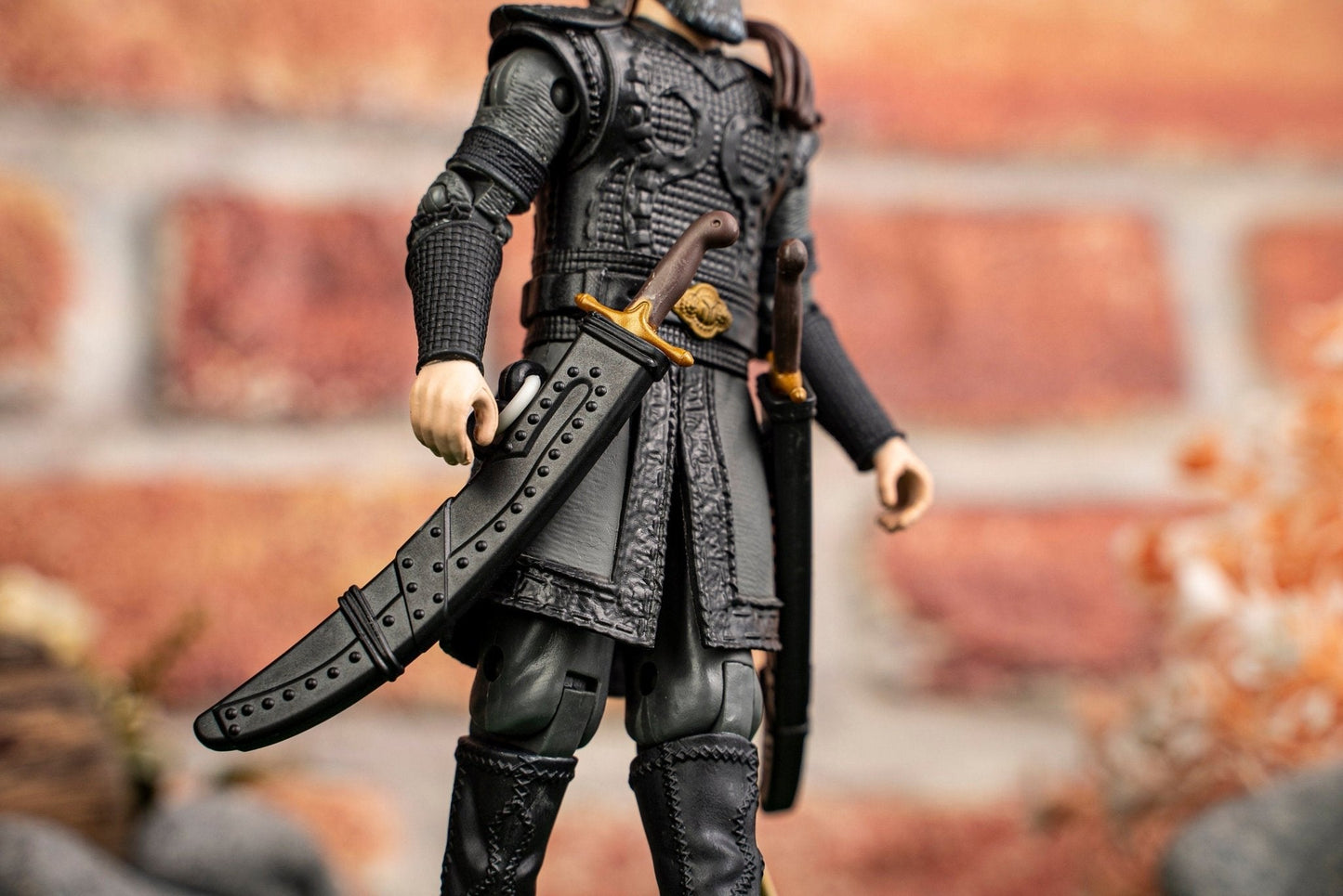 Set of 3 Dirilis Ertugrul Ghazi Toy Turgut Bey Bamsi Alp Action Figure - Ressurection TV Series Inspired Gift - Turkish TV Series