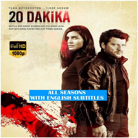 20 Dakika (20 Minutes) - All Seasons, 59 Episodes Full Series USB Flash Drive - Full HD 1080P, English Subtitles, No Ads