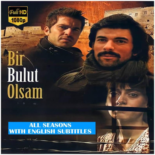 Bir Bulut Olsam (Beyond the Clouds) – Complete Turkish Drama Series (29 Episodes) | USB Flash Drive | Full HD 1080p + English, German, French, Italian, Spanish Subtitles | No Ads