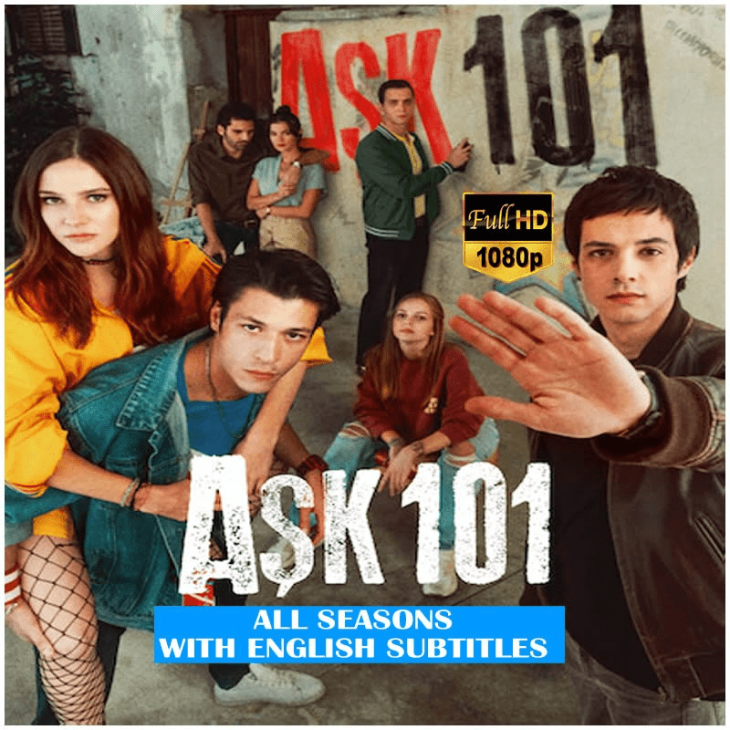 Ask 101 (Love 101) – All Seasons & Episodes (16 Episodes) Full HD 1080p – USB with English, Italian, Spanish, German, French Subtitles – No Ads - Turkish TV Series