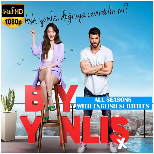 Digital Download  Mr. Wrong (Bay Yanlis) Complete Series | Original Actor Voices Full HD with English Subtitles | Can Yaman Turkish Series