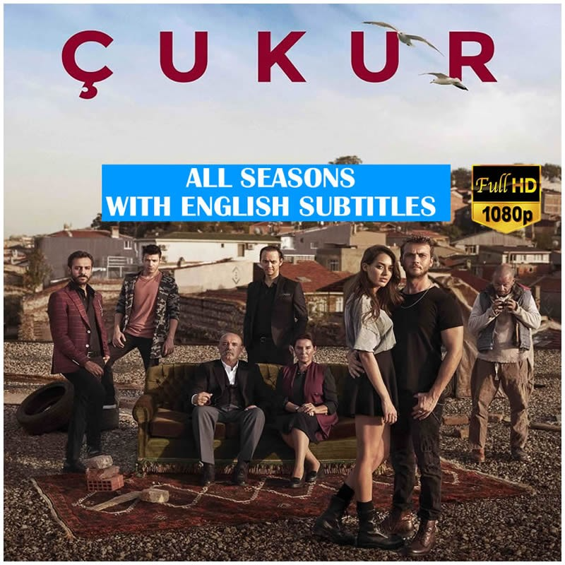 Cukur (The Pit) Série complète sur USB | Voix d'acteur originales avec sous-titres anglais | Anglais, arabe, allemand, italien, espagnol Sous-titres | Plein 1080HD