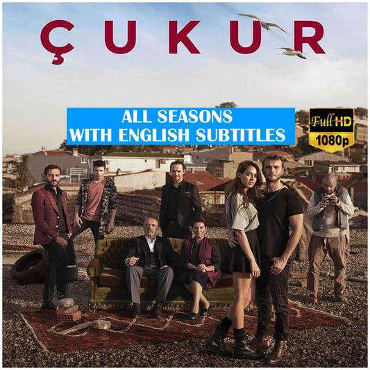 Cukur (The Pit) Complete Series on USB | Original Actor Voices with English Subs Full 1080HD - No Ads - Turkish TV Series