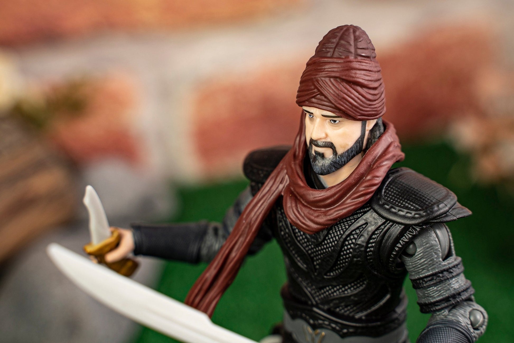 Dirilis Ertugrul Ghazi Toy Turgut Bey Bamsi Alp Action Figure - Ressurection TV Series Inspired Toys - Turkish TV Series