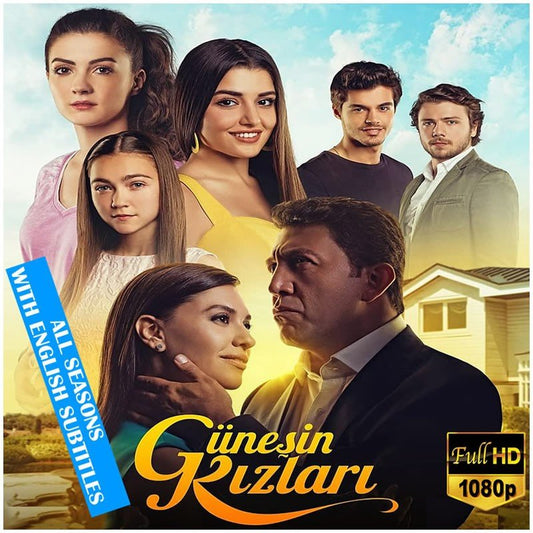 Gunesin Kizlari Hande Ercel Tv Series | The Sunsine Girls Original Turkish Actor Voices + English Subtitles | *All Episodes* Full HD No Ads - Turkish TV Series