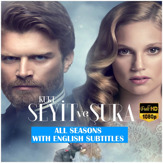 Kurt Seyit ve Sura (Kurt Seyit and Shura) Complete Series | All Seasons, 21 Episodes in Full HD with ENG/DE/FR/ITA/SPA Subtitles on USB | Ad-Free