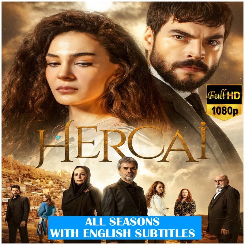 Hercai (Broken Heart) * All Seasons * All Episodes (69 Episodes) Full HD * English / Italiano / Spanish / Deutsch / French Subtitles in USB * No Ads - Turkish TV Series