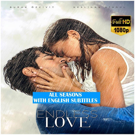 Kara Sevda (Endless Love) Complete Series | All Seasons, 74 Episodes in Full HD 1080P with ENG/DE/FR/ITA/SPA Subtitles on USB | Ad - Free - Turkish TV Series