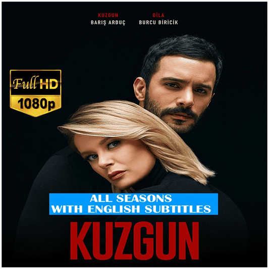 Kuzgun (The Raven) - All Seasons, All Episodes (21 Episodes) Full HD 1080p with Multi - Language Subs on USB - Ad - Free - Turkish TV Series