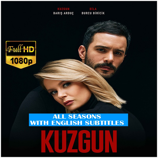 Kuzgun (The Raven) - All Seasons, All Episodes (21 Episodes) Full HD 1080p with Multi-Language Subs on USB - Ad-Free