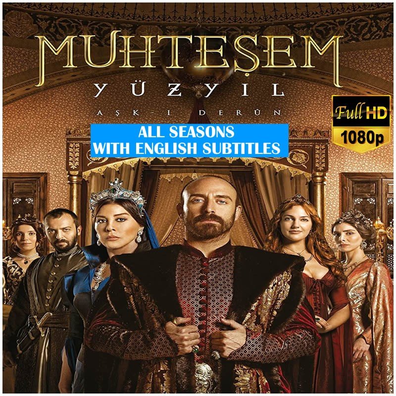 Muhtesem Yuzyil (Magnificent Century) Complete Series | All Seasons, 139 Episodes in Full HD with English Subtitles on USB | Ad - Free - Turkish TV Series