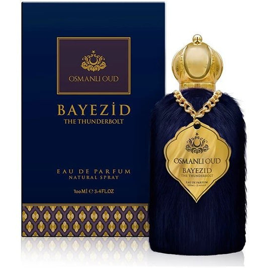 Osmanli Oud Bayezid the Thunderbolt Perfume for Men, 100 ml EDP Original Magnificent Century Product, Ottoman Misk - Turkish TV Series