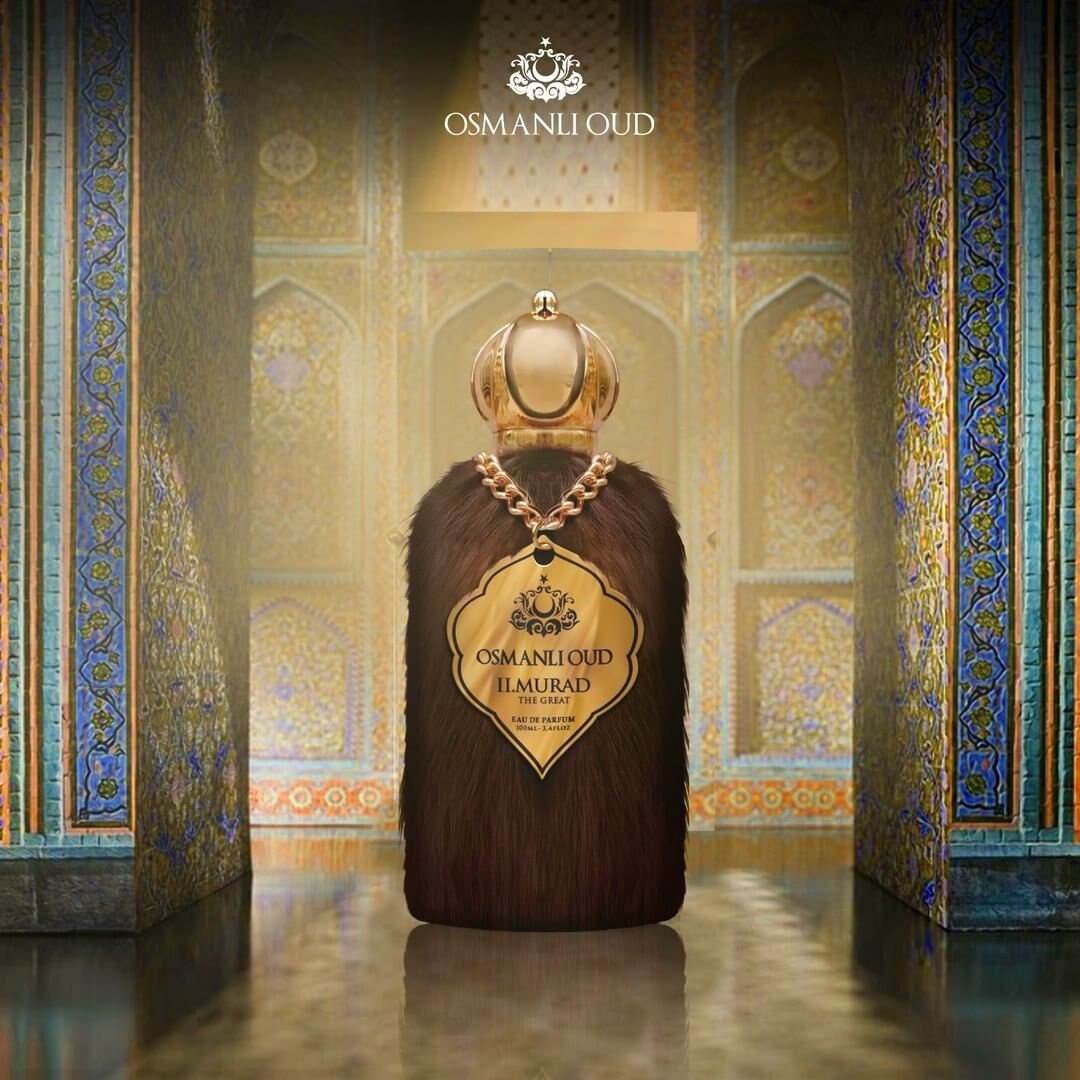 Osmanli Oud II.Murad the Great Perfume for Men, 100 ml EDP Original Magnificent Century Product, Ottoman Misk - Turkish TV Series