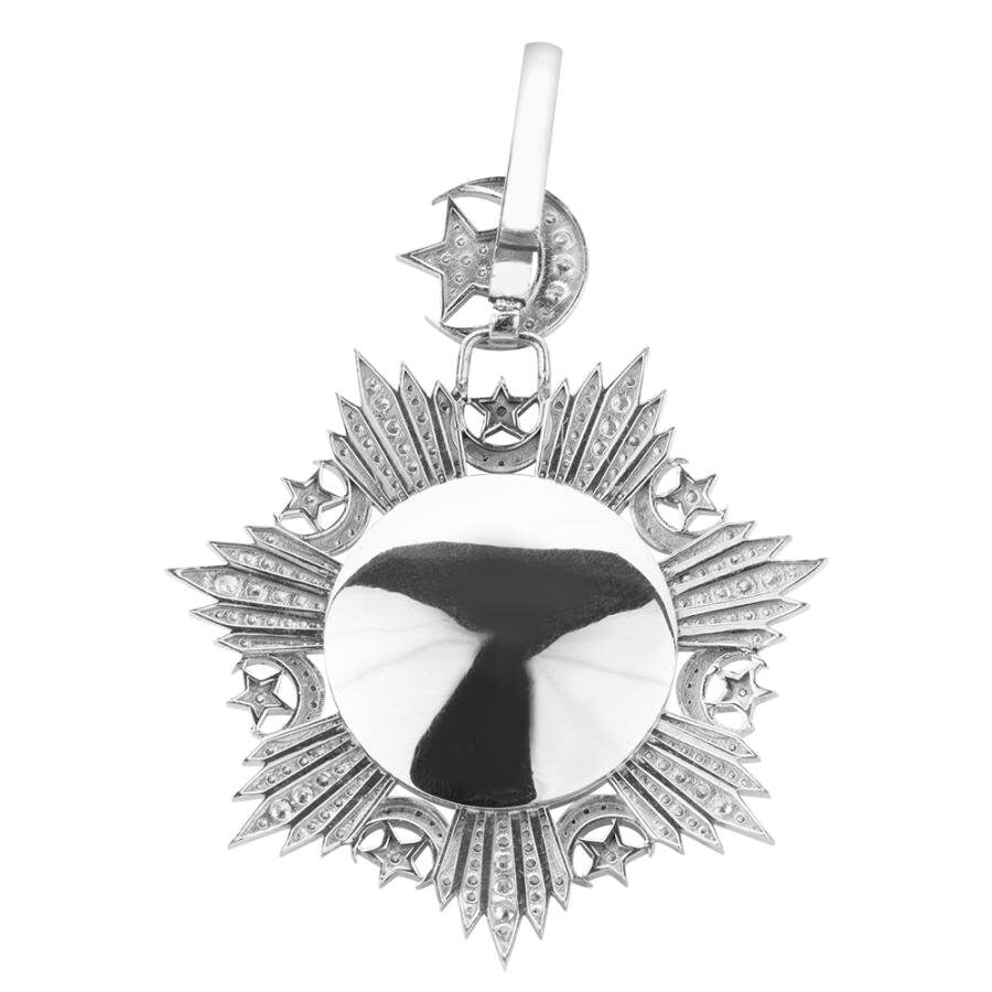 Payitaht Abdulhamid Series Ottoman Order of Mecidiye Medal Brooch, 925 Sterling Silver Handmade Abdul Hamid Gift - Turkish TV Series