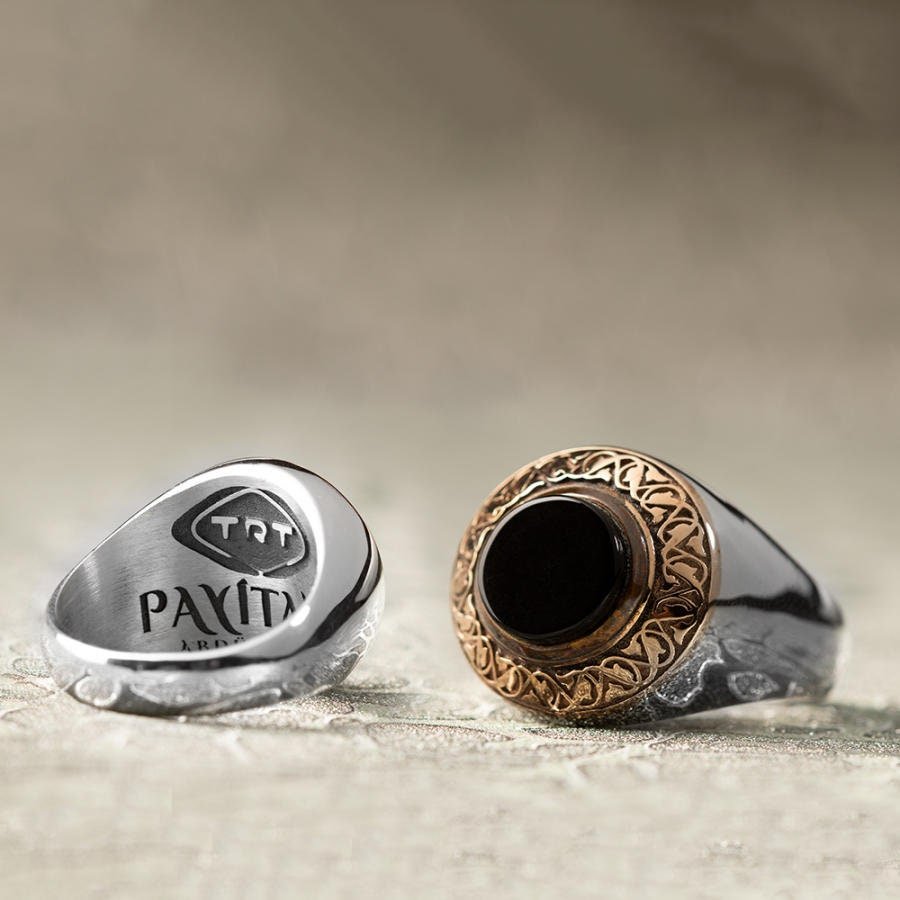 Payitaht Abdulhamid Series Prince Abdul Qadir Abdulhamid Series 925 Sterling Silver Ring, Abdul Hamid Turkish TV Series Gift for Him - Turkish TV Series