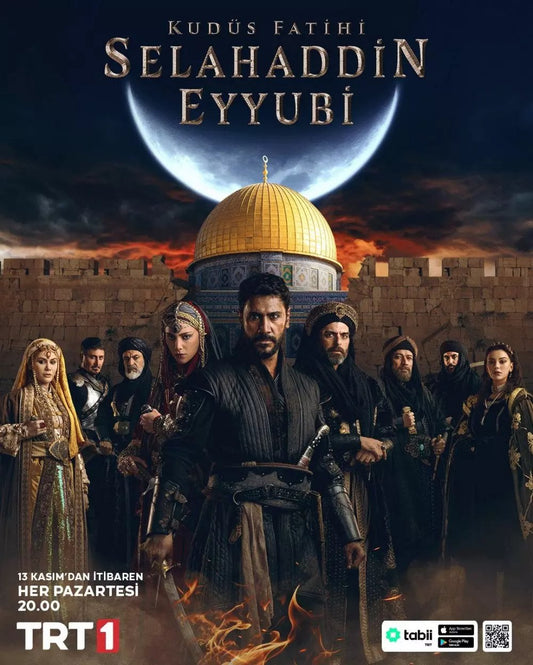 Saladin: The Conquerer of Jerusalem - (Selahaddin: Kudus Fatihi) Sultan Salahuddin Ayyubi *All Episodes* in USB Drive No Ads English - Arabic - Urdu Subtitles - Turkish TV Series