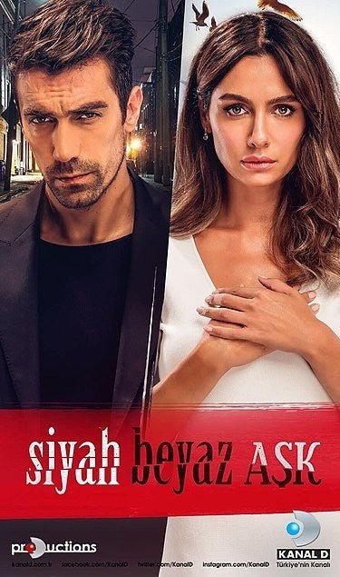 Siyah Beyaz Ask (Black White Love - Price Of Passion) * All Seasons * All Episodes (32 Episodes) Full HD * English / Italiano / Spanish / Deutsch / French Subtitles in USB * No Ads - Turkish TV Series