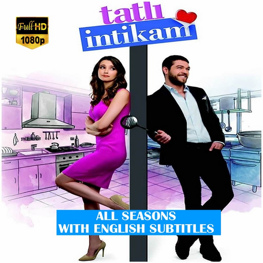 Tatli Intikam (Sweet Revenge) Complete Series with English Subtitles in USB (Full HD, 30 Episodes, Multilingual Subtitles)