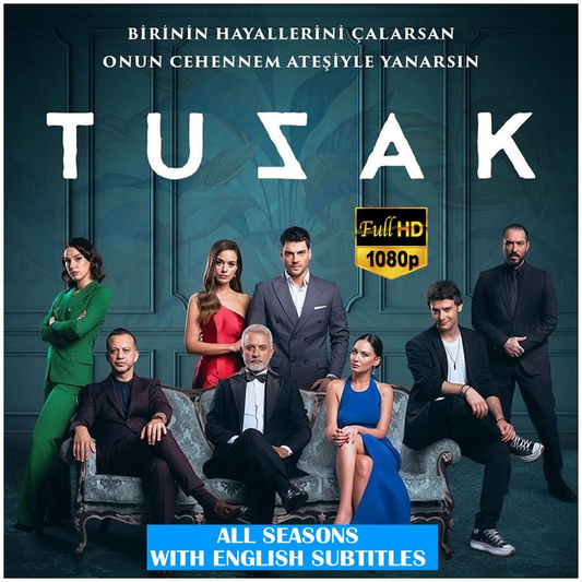 Tuzak (Trap) - All Seasons, All Episodes (26 Ep.) Full HD 1080p with Multi-Language Subs on USB - Ad-Free