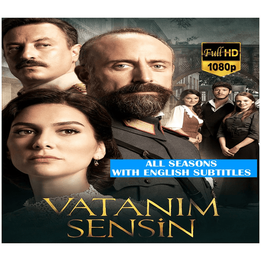 Wounded Love (Vatanim Sensin) – All 59 Episodes in Full HD USB | English Subtitles | No Streaming Required - Turkish TV Series