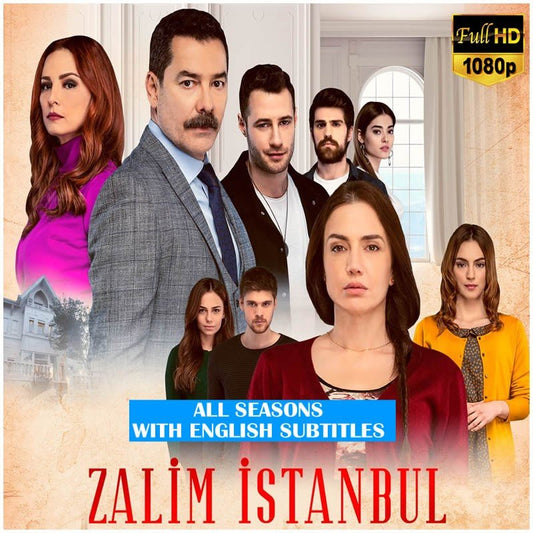 Zalim İstanbul (Ruthless City & Cruel Istanbul) All Episodes with English Subtitles - Complete Series in USB - Cruel Istanbul Turkish Series with English Subtitles - Turkish TV Series
