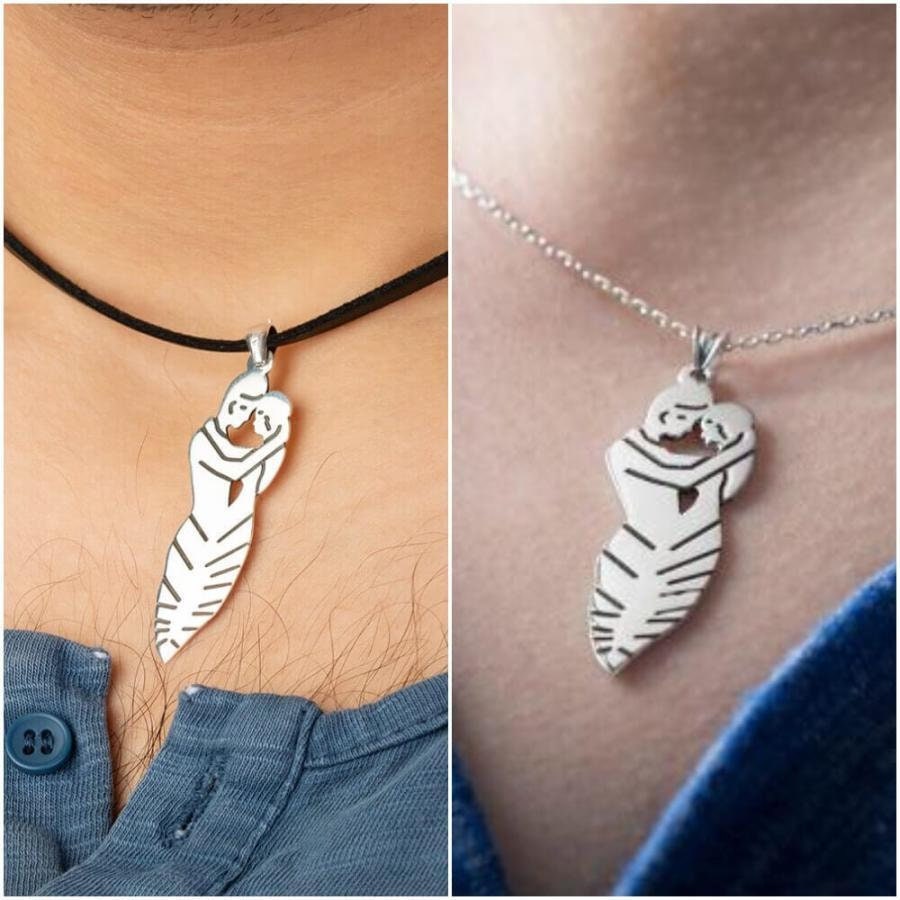 Zümrüdüanka - Die Phoenix-Serie Silber Damen Halskette Türkische Serie Halskette Geschenk für Sie/Ihn