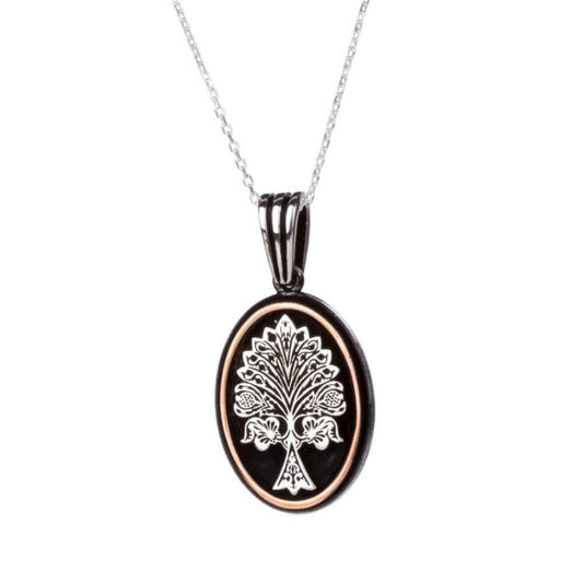 İlbilge Hatun Lebensbaum-Halskette für Damen, historisches Symbol für Damen, türkische Serie, hochwertige Halskette