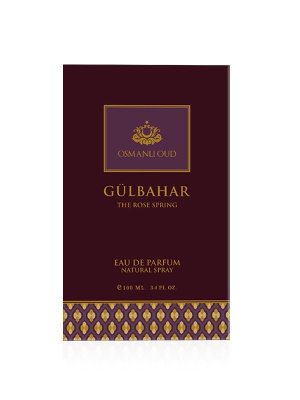 Osmanli Oud Gulbahar Perfume for Women, 100 ml Original Magnificent Century Product "The Rose Spring" Perfume