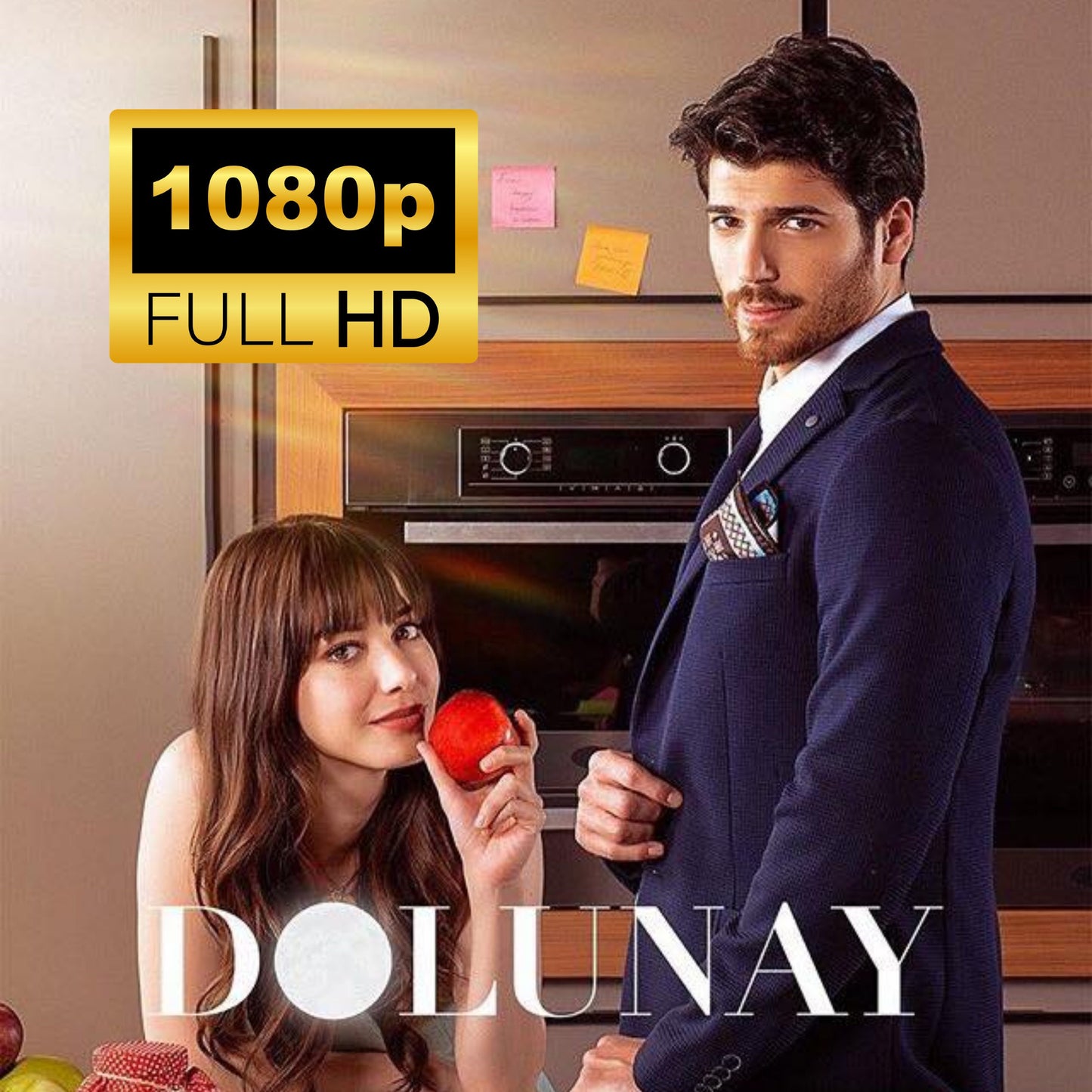 Dolunay Full Moon DVD *Original Actor Voices with English/Espanol/ Italiano Subtitles Full 1080HD *All Episodes Can Yaman Series