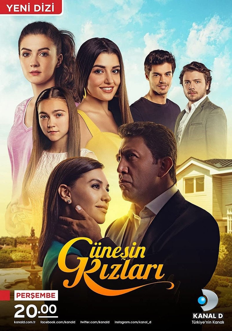 Gunesin Kizlari Hande Ercel Tv Series | The Sunsine Girls Original Turkish Actor Voices + English Subtitles | *All Episodes* Full HD No Ads