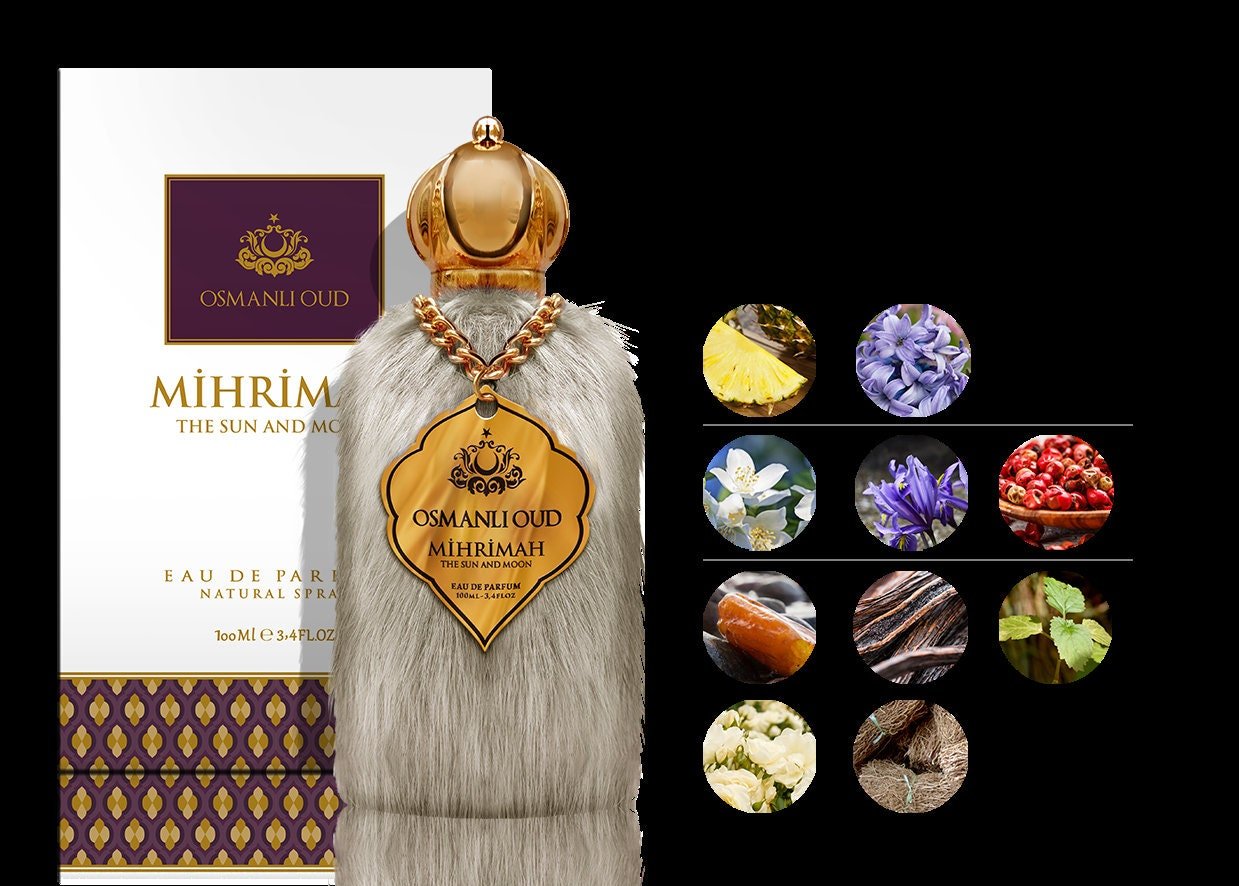 Womens The Magnificent Century Mihrimah The Sun And Moon Edp Perfume , 100 ml Ottoman Oud Licensed Perfume for Womens - Turkish TV Series